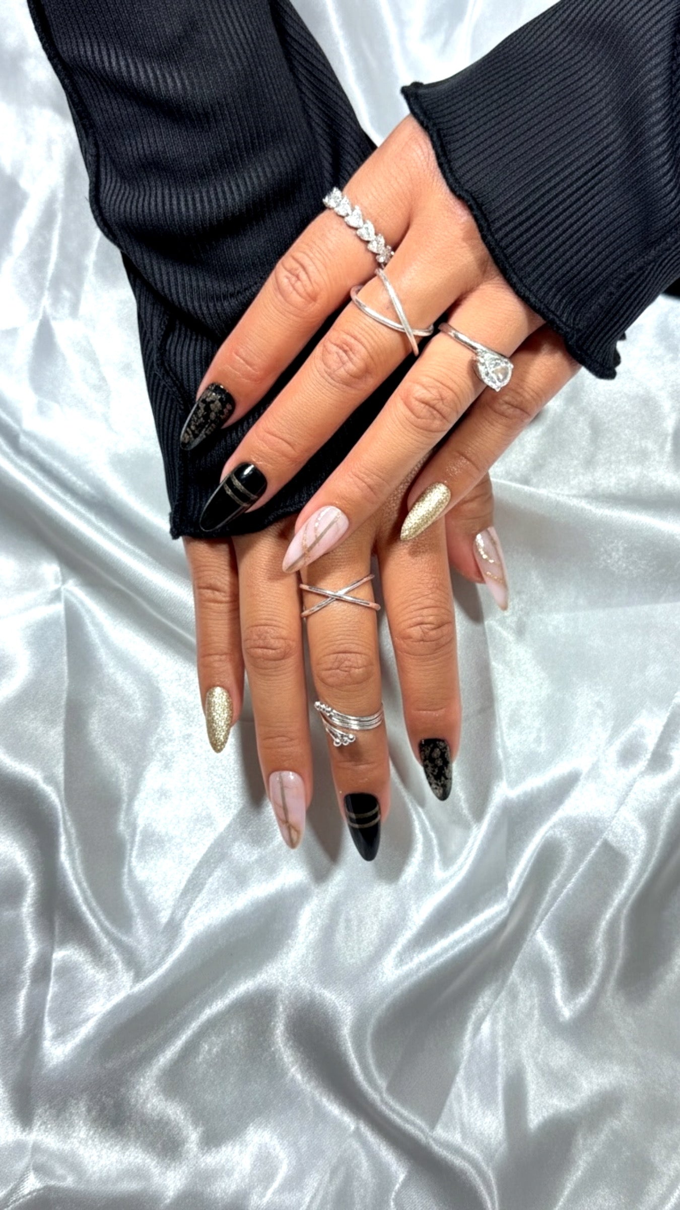 Easy Glam Night Cap Quick Nails