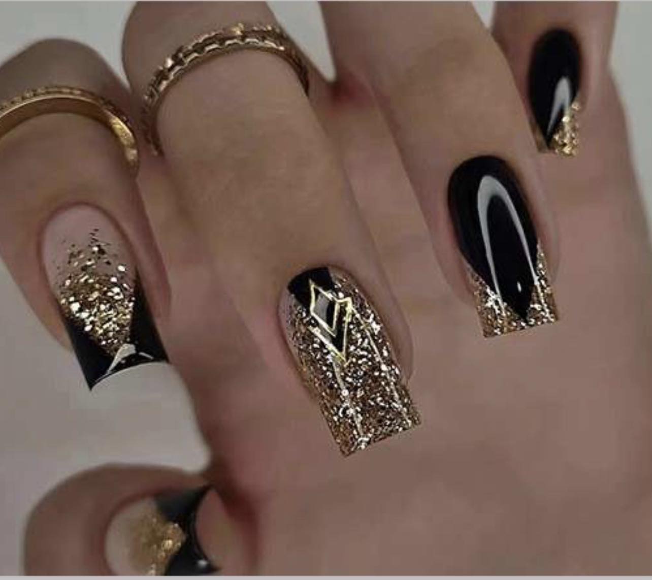 Easy Glam Empire Quick Nails