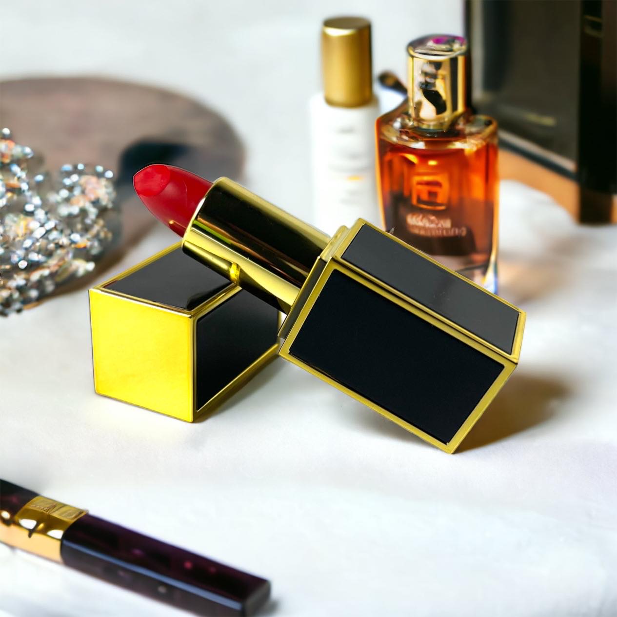 Easy Glam Scarlet Lipstick