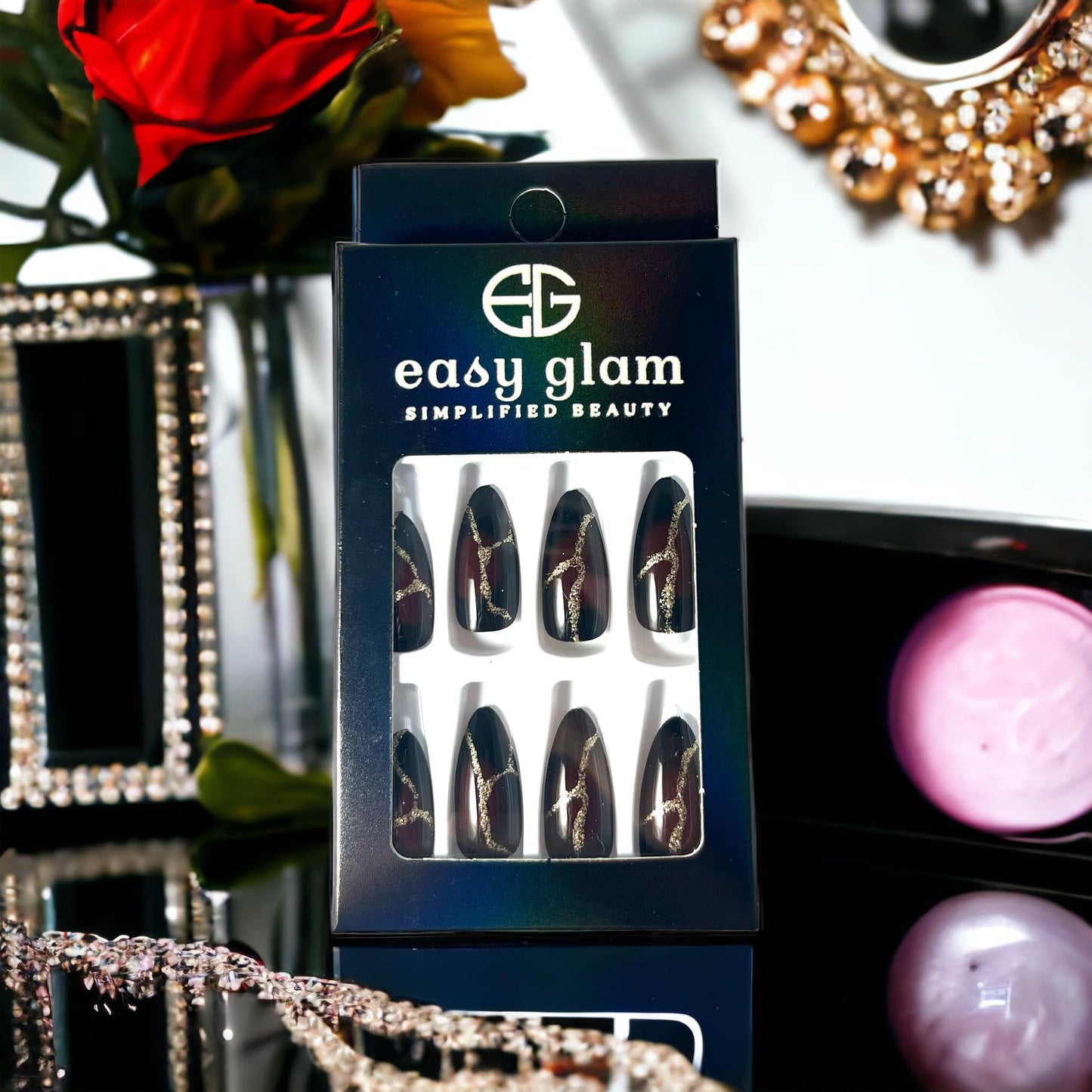 Easy Glam Vixen Quick Nails