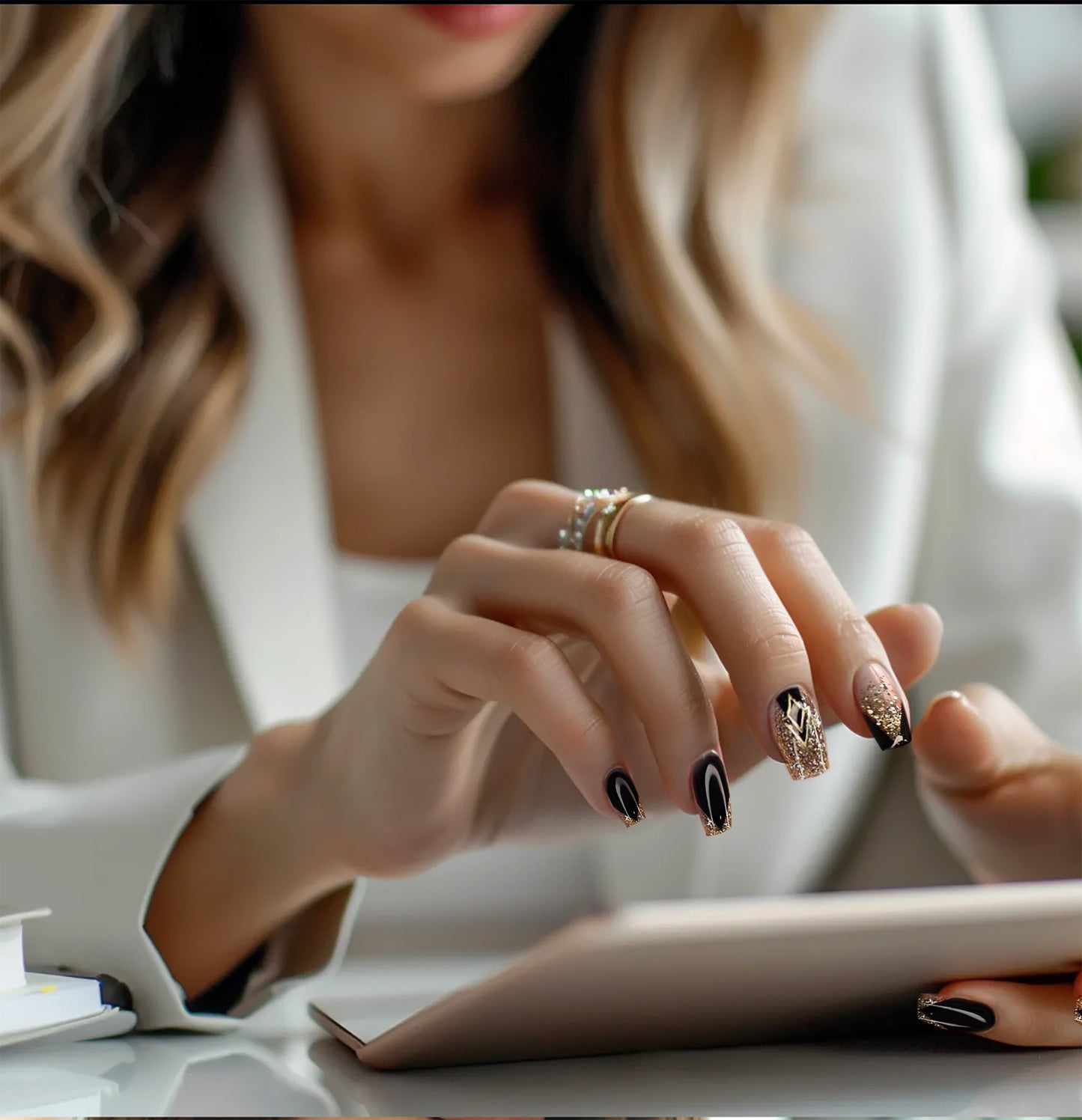 Easy Glam Empire Quick Nails